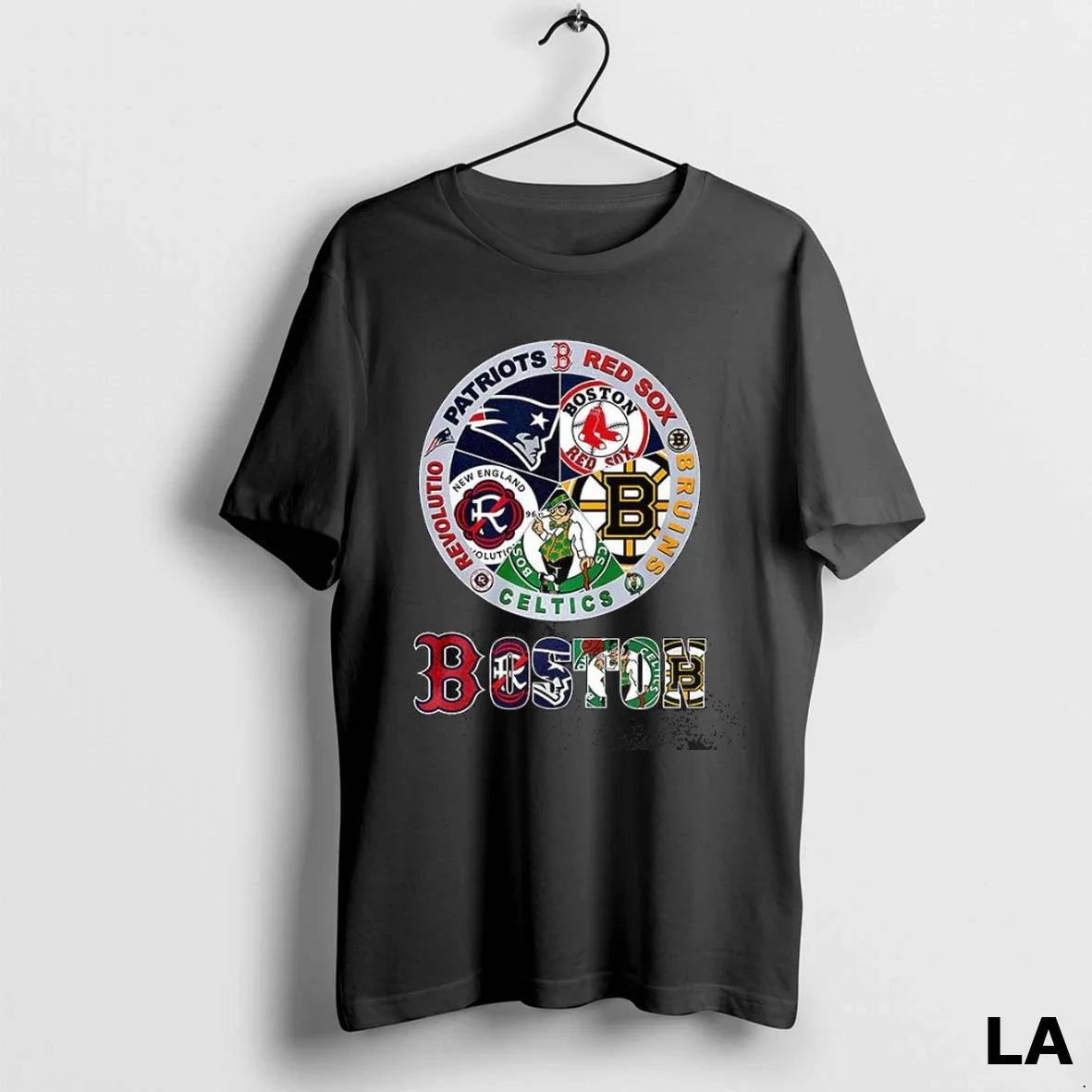Original All Boston Sports Fans Logo Tee Stylish Style