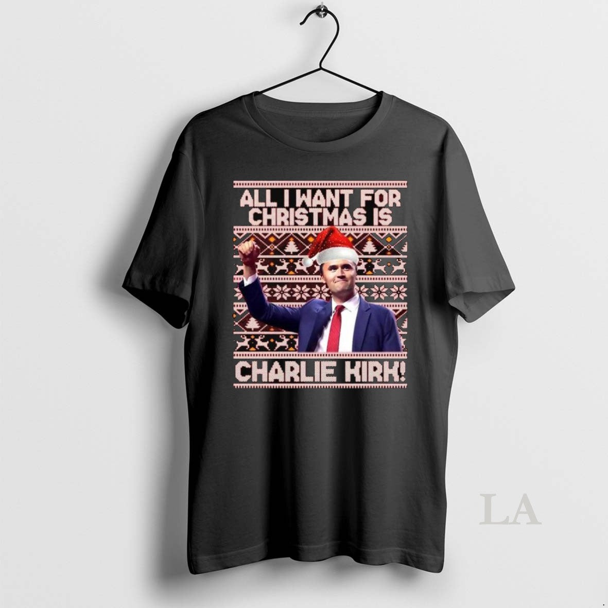 Original All I Want Is Charlie Kirk Ugly Long Sleve Long Sleeve Retro