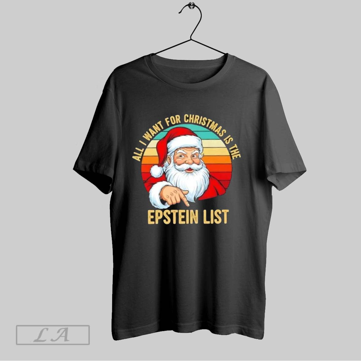 Original All I Want Is Epstein List Santa Long Sleeve Trendy Outfit