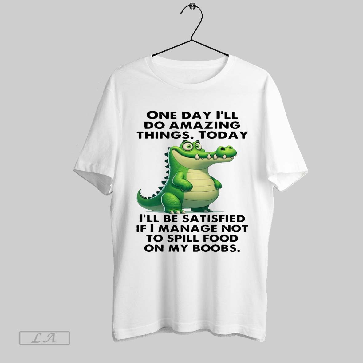 Original Alligator One Day Ill Do Amazing Things TShirt Exclusive Gift