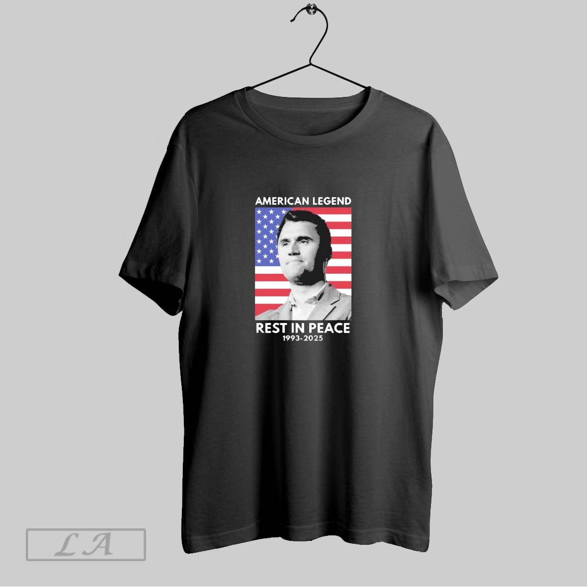 Original American Legend Rip Charlie Kirk 1993 2025 Tee Authentic
