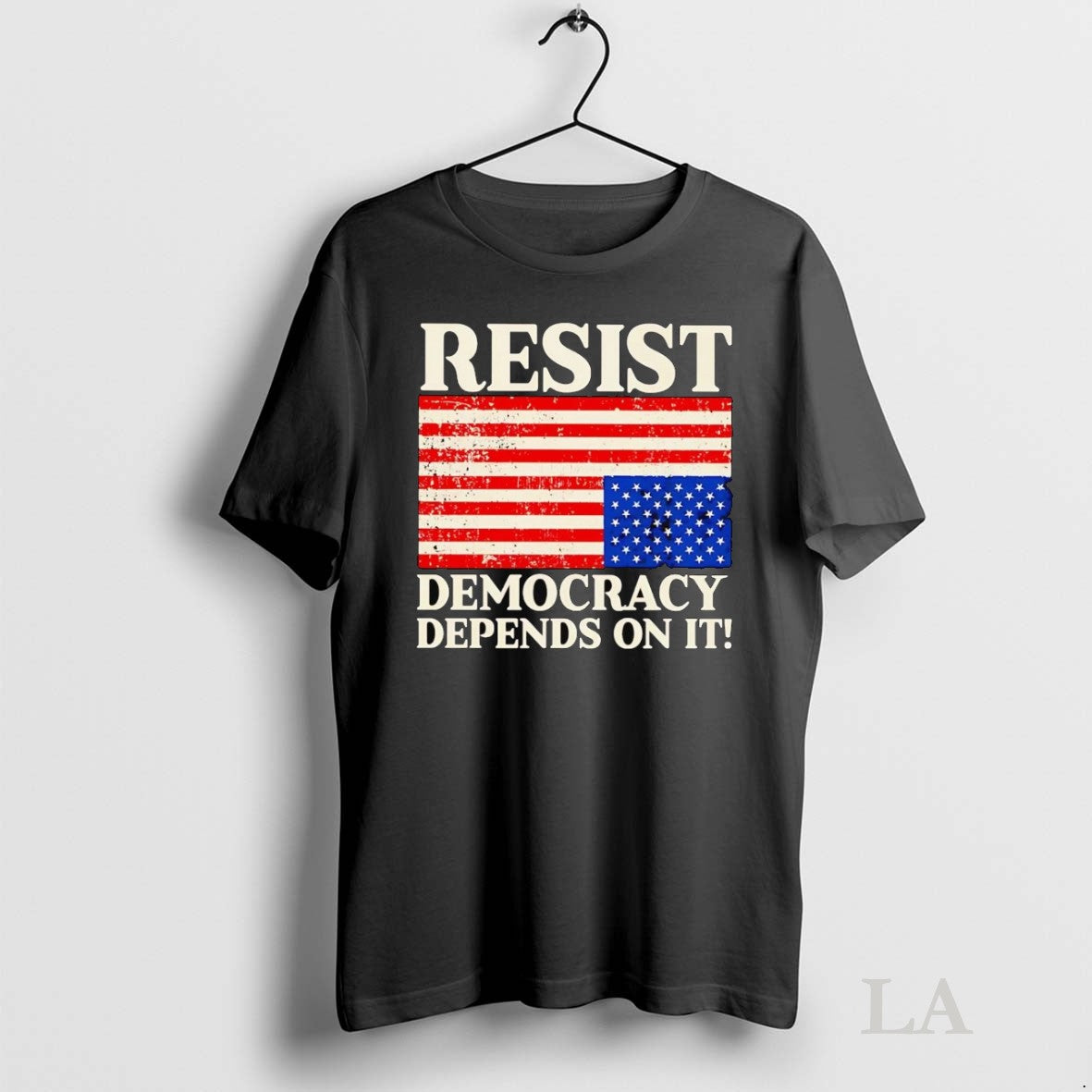 Original American Upside Down Flag Resist Democracy Depends It Tank