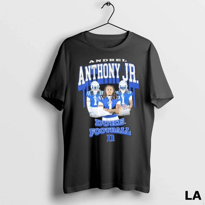 Original Andrel Anthony Jr Duke Football 90S Tee Elegant Design