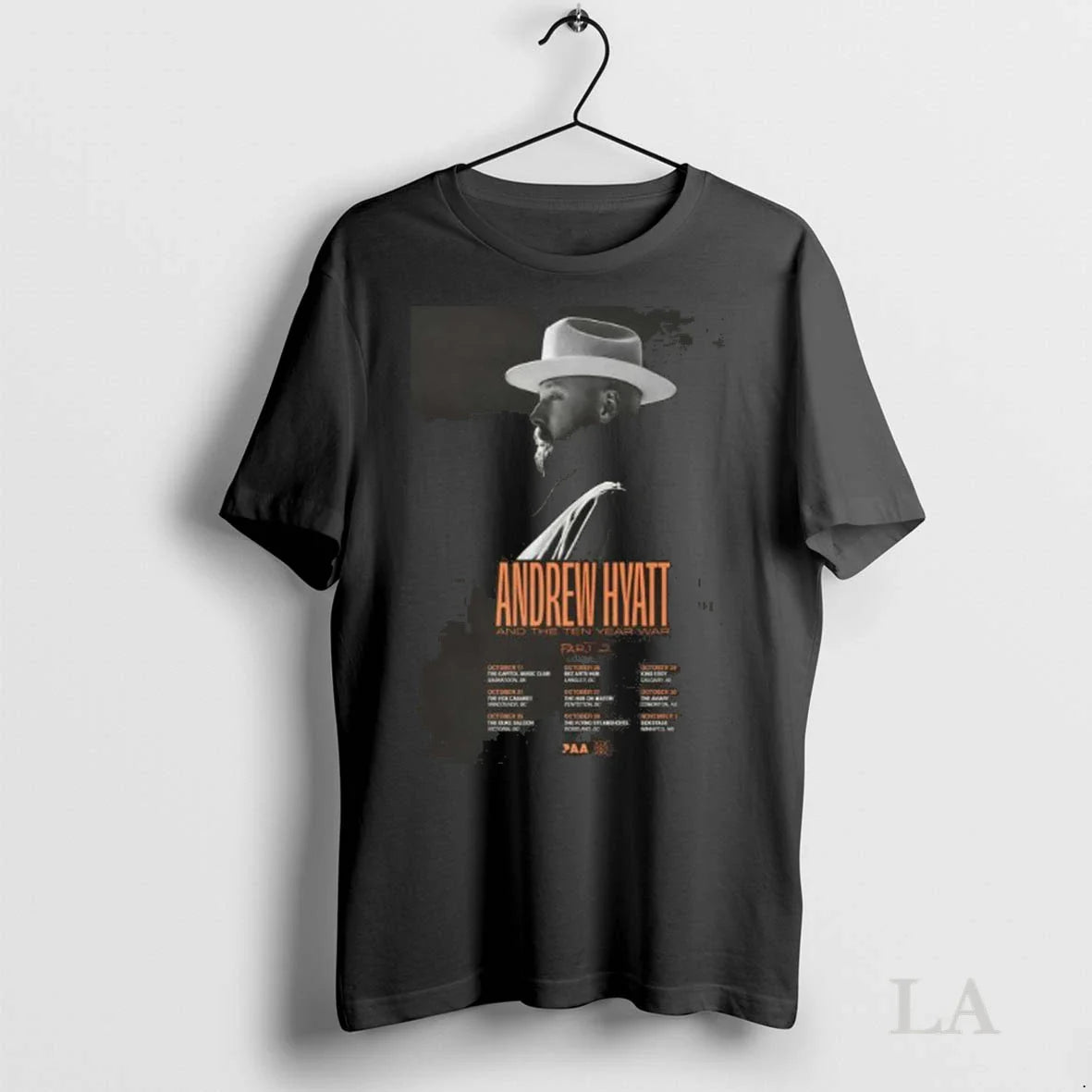Original Andrew Hyatt Western Canada Tour 2025 Long Sleve Long Sleeve