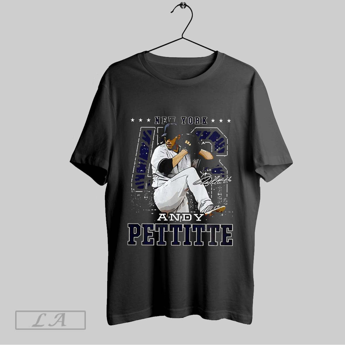 Original Andy Pettitte 46 Player New York Yankees Mlb Gritty