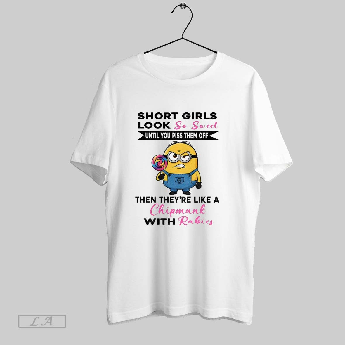 Original Angry Minion Short So Sweet Until You Piss Them Off Then