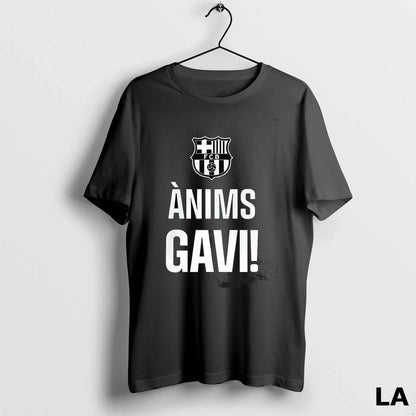 Original Anims Gavi Barcelona Logo Shirt Vintage Collection