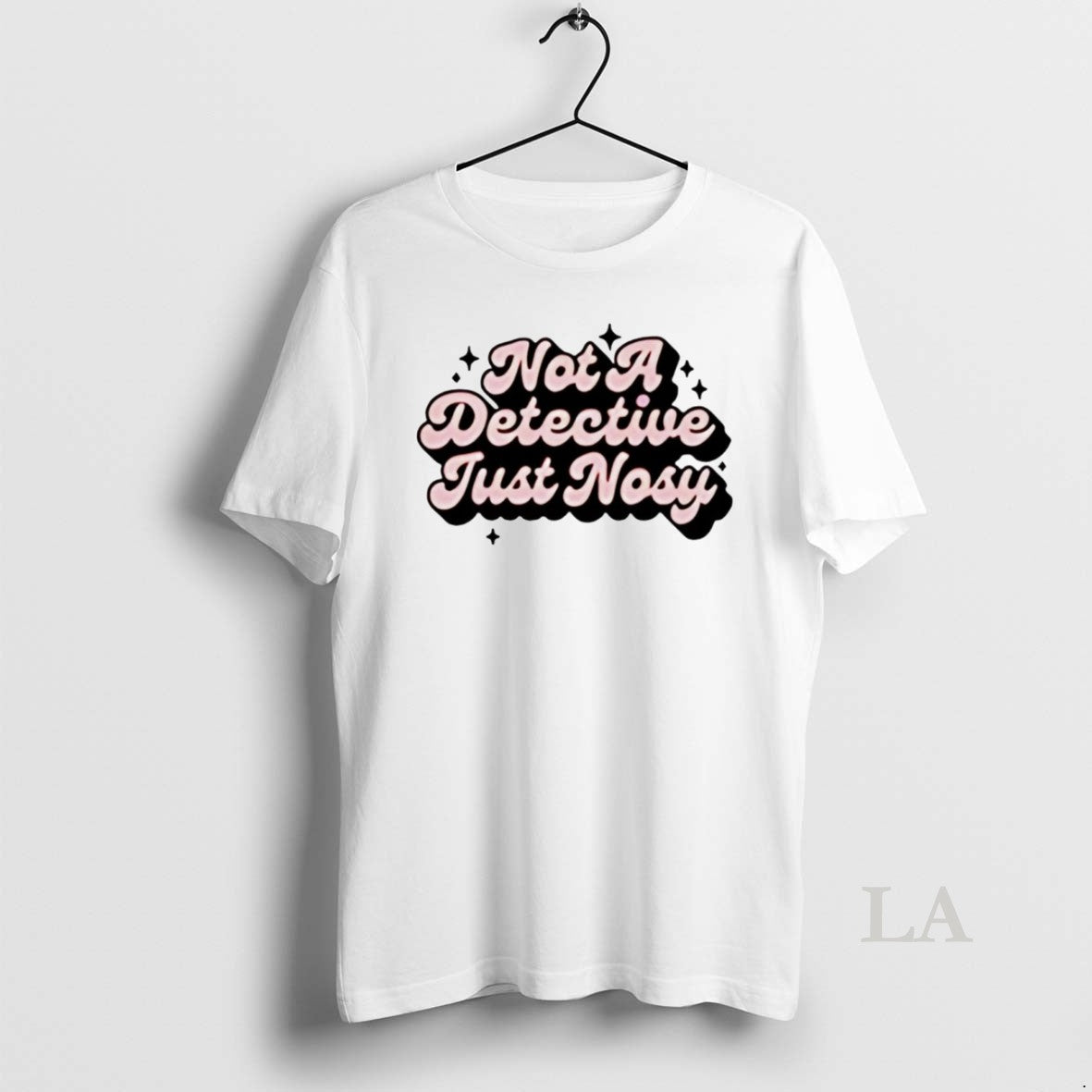 Original Annie Elise Not Detective Just Nosy Tee Exclusive Fashion