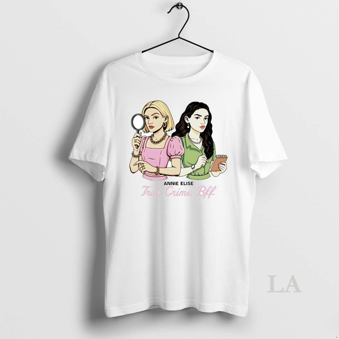 Original Annie Elise True Crime Bff TShirt Premium Apparel