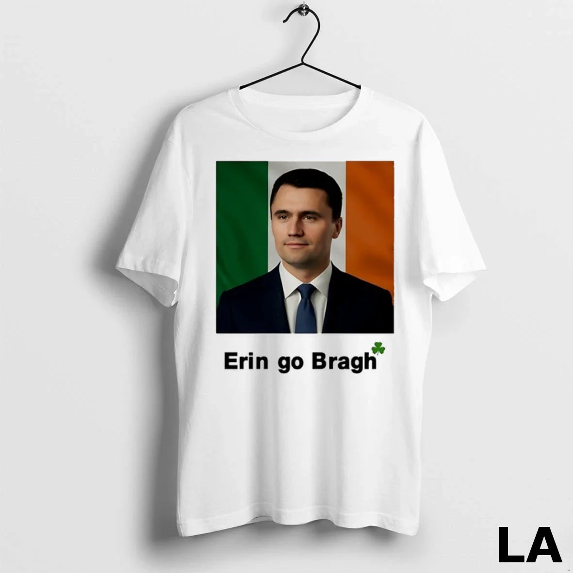 Original Annie Kelly Erin Go Bragh Charlie Kirk Ireland Flag TShirt