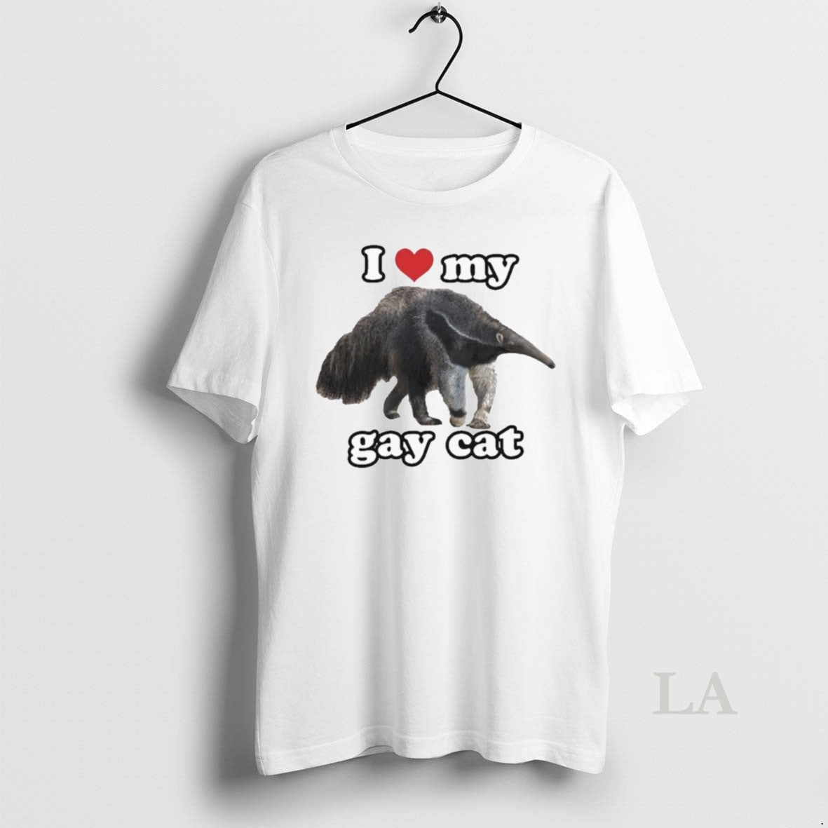 Original Anteater I Love My Gay Cat Shirts Tank Top Vintage Fashion