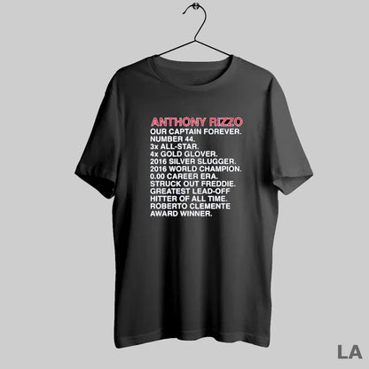 Original Anthony Rizzo Career Stats Baseball Hoodie Trendy Art