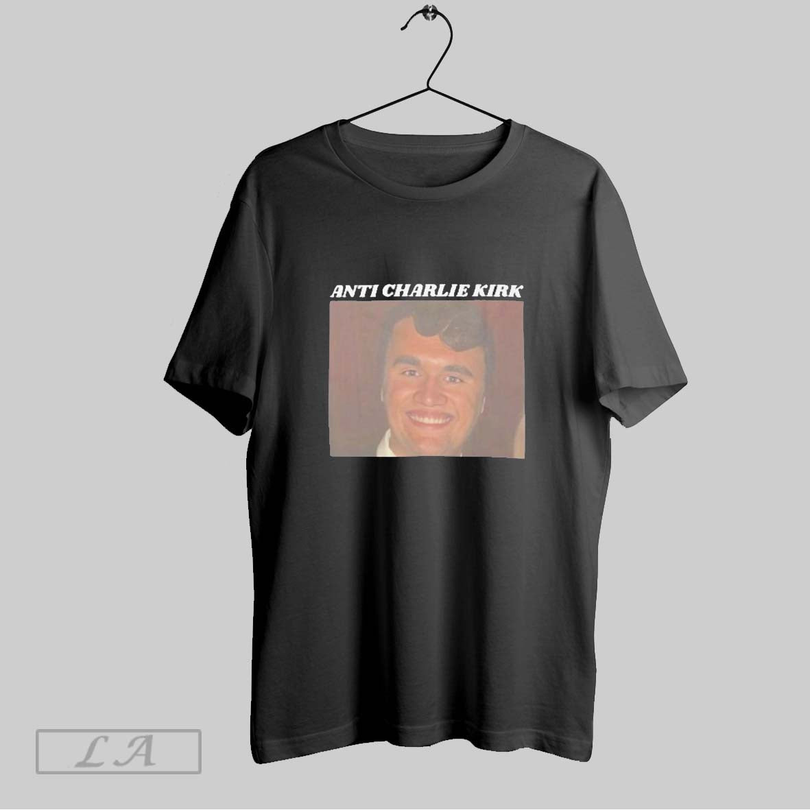 Original Anti Charlie Kirk TShirt Vintage Art