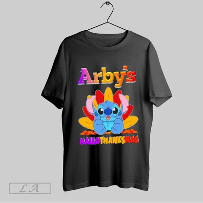 Original Arbys X Stitch Happy Hallothanksmas Long Sleeve Trendy