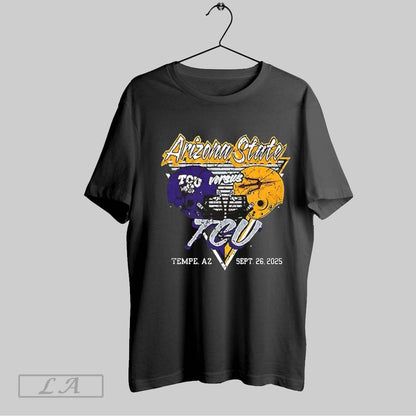 Original Arizona State Sun Devils Vs Tcu Horned Frogs Football 2025