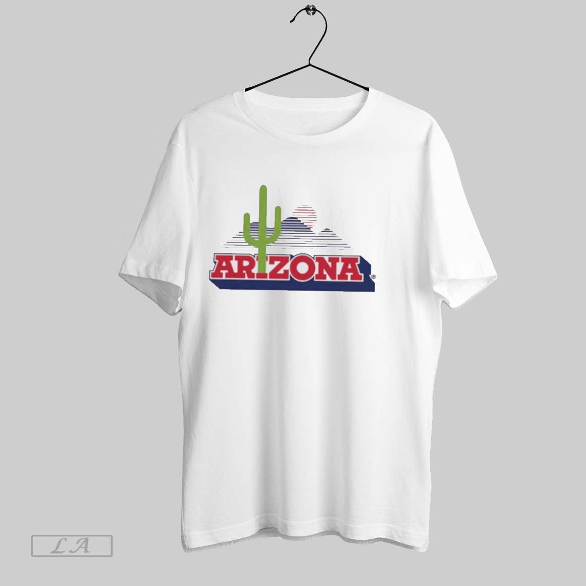 Original Arizona Wildcats Cactus Court Logo Tee Vintage Collection