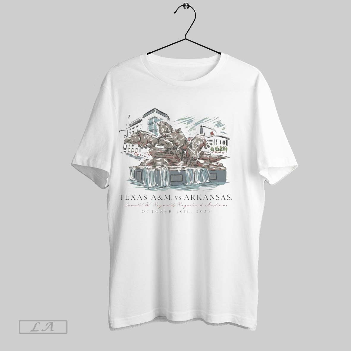 Original Arkansas Vs Texas Am Game Day 2025 October 18Th Tee Elegant
