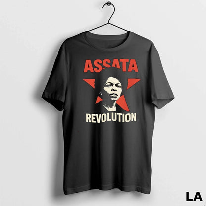 Original Assata Shakur Revolution TShirt Vintage Look
