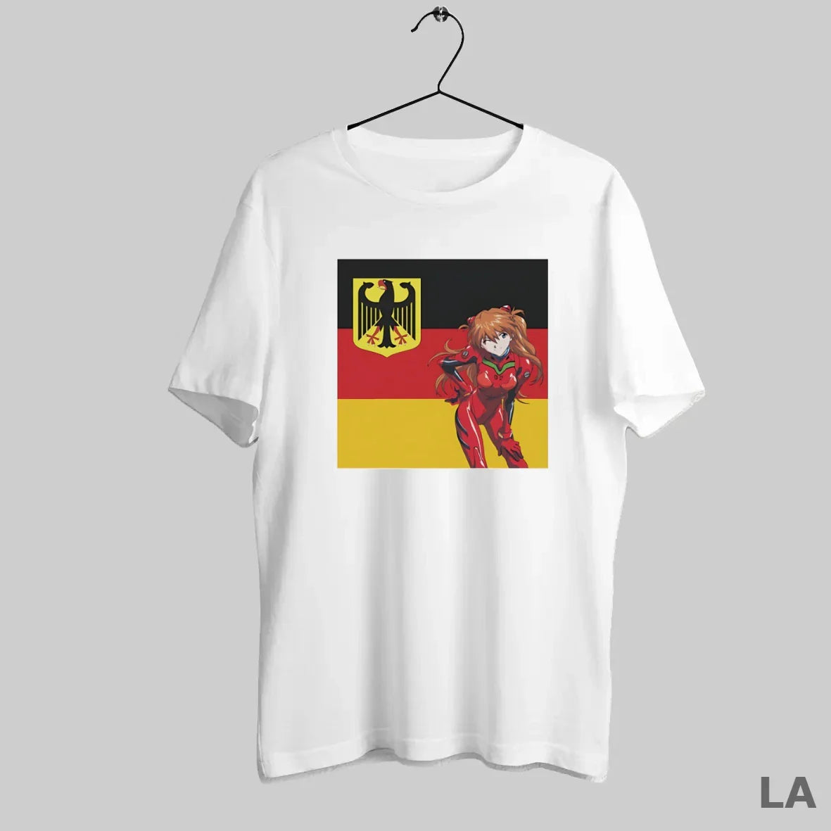Original Asuka Germany Anime Tee Modern Design