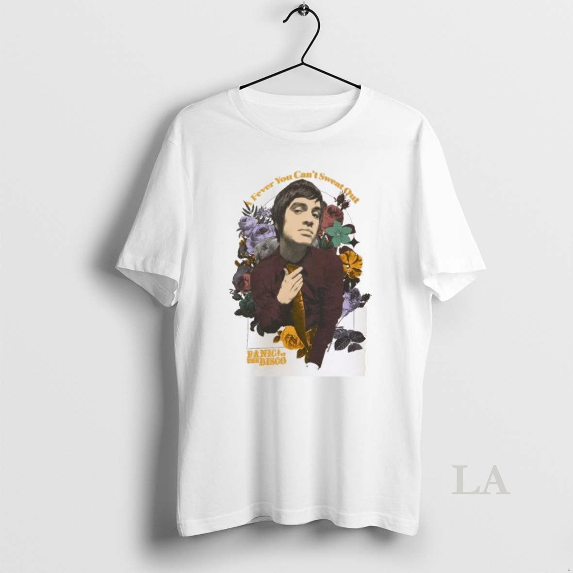 Original Disco Fever You Cant Sweat Out Brendon Urie Portrait Shirt
