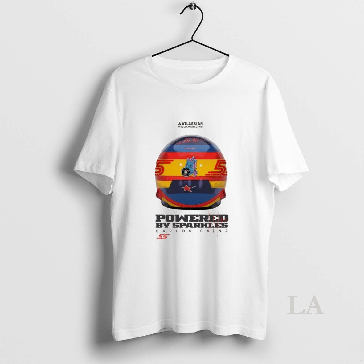 Original Atlassian Williams Racing Powered Sparkles Carlos Sainz Tee