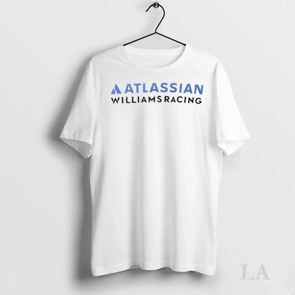 Original Atlassian Williams Racing Logo Ladies Long Sleeve Retro