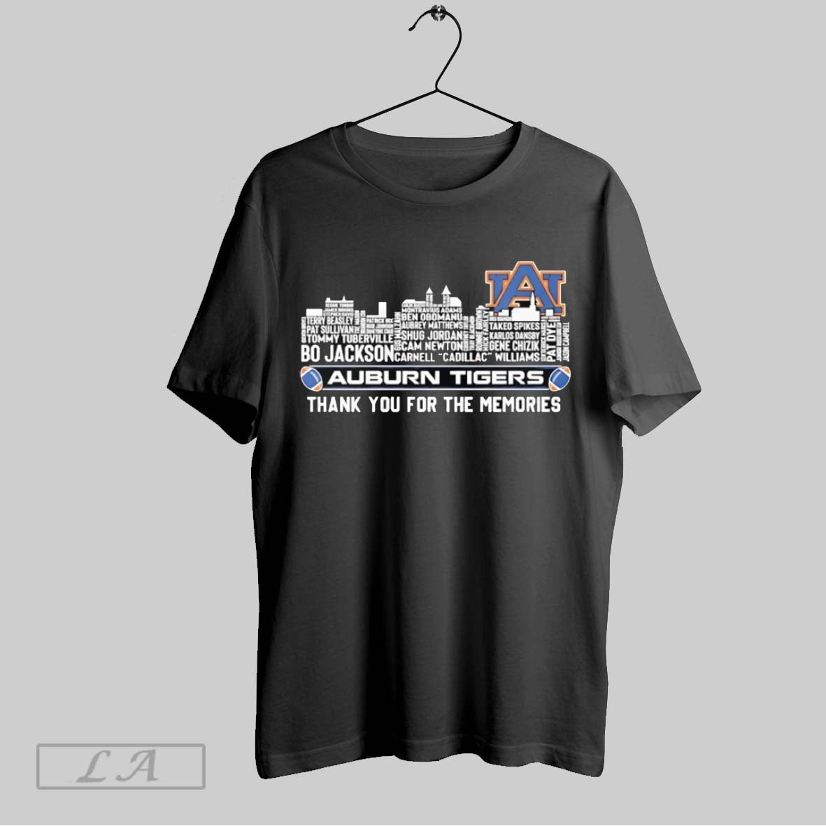 Original Auburn Tigers Legends Thank You Memories Long Sleeve Trendy