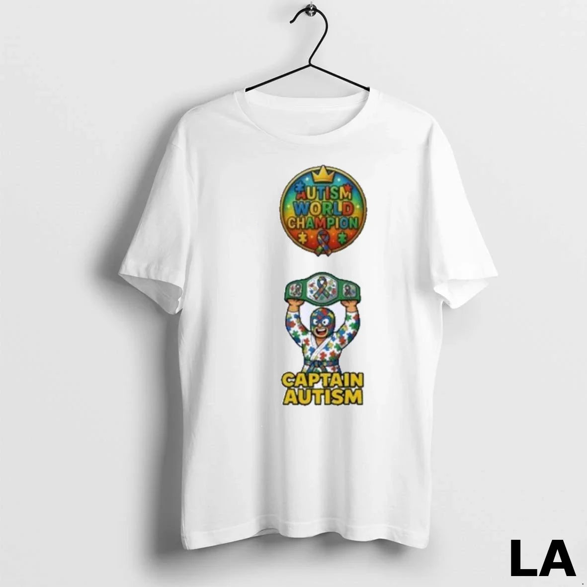 Original Autism World Champion Captain Autism Shirt Premium Look