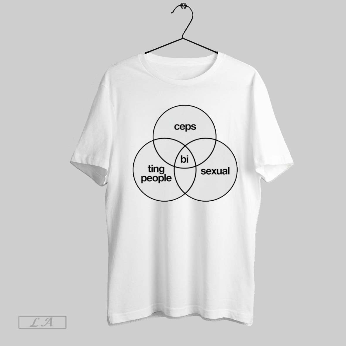 Original Bi Venn Diagram Ceps Sexual Ting People Long Sleeve Classic