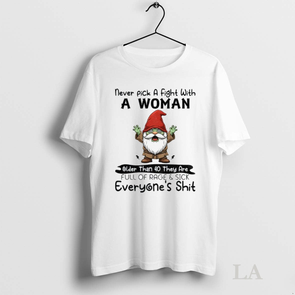 Original Yoda X Gnome Never Pick Fight Older Than 40 Shirt Elegant