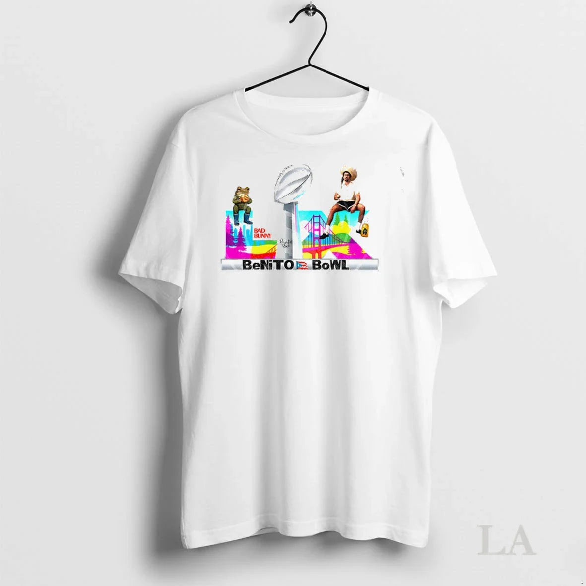 Original Bad Bunny Benito Bowl Puerto Rico Flag Super Bowl 2025 Shirt