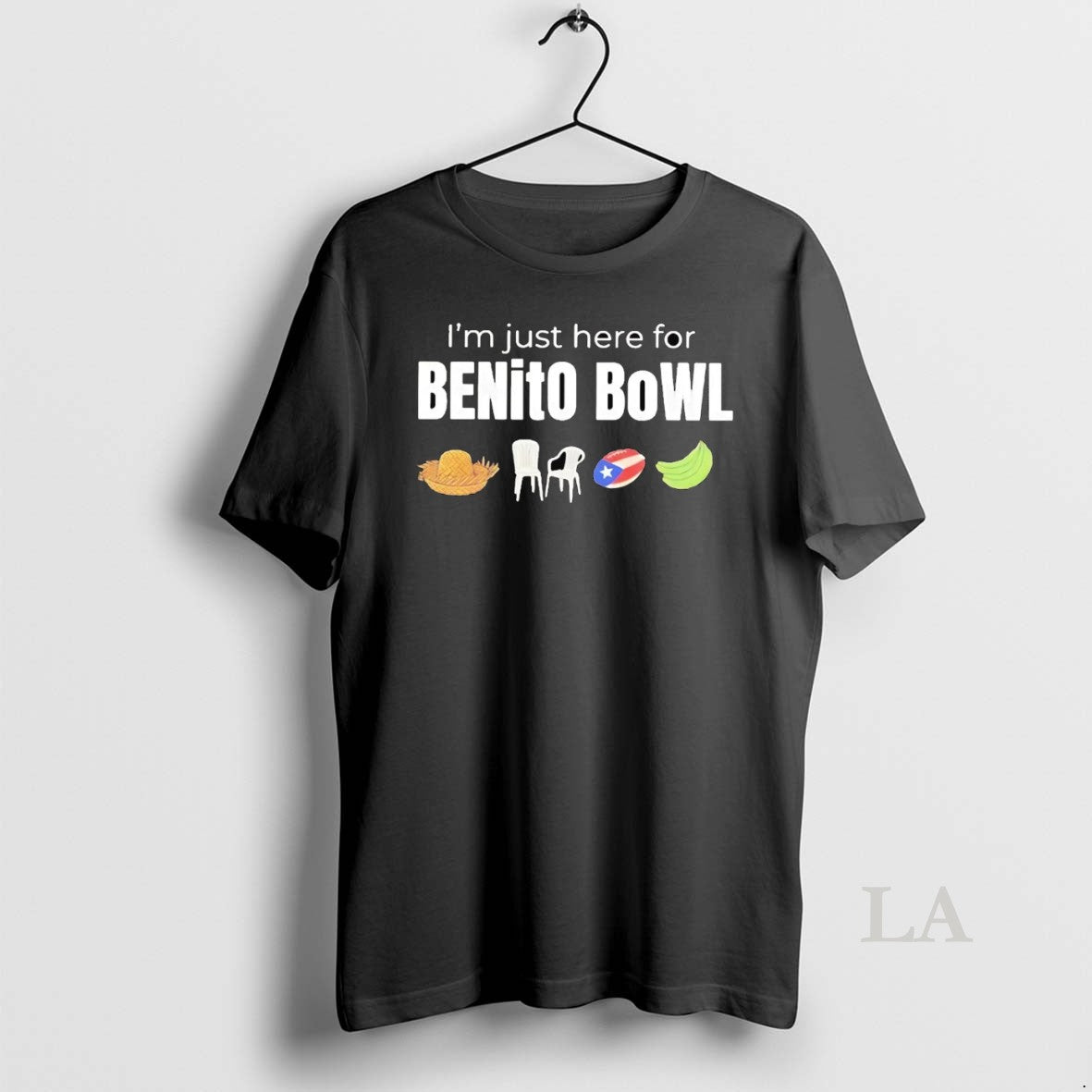 Original Bad Bunny Im Just Here Benito Bowl Tank Top Exclusive Merch