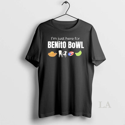 Original Bad Bunny Im Just Here Benito Bowl Tank Top Exclusive Merch