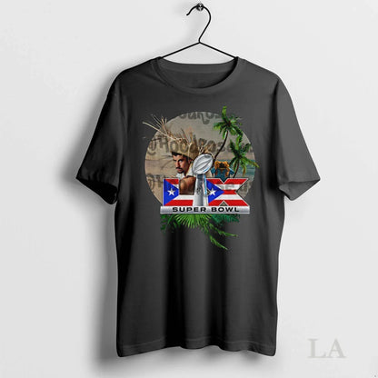 Original Bad Bunny Puerto Rico Flag Super Bowl 2025 Latin Trap X Game