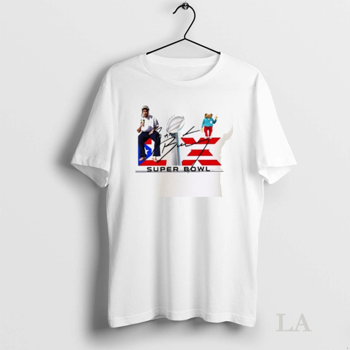 Original Bad Bunny Super Bowl 2026 Signature Tee Elegant Design
