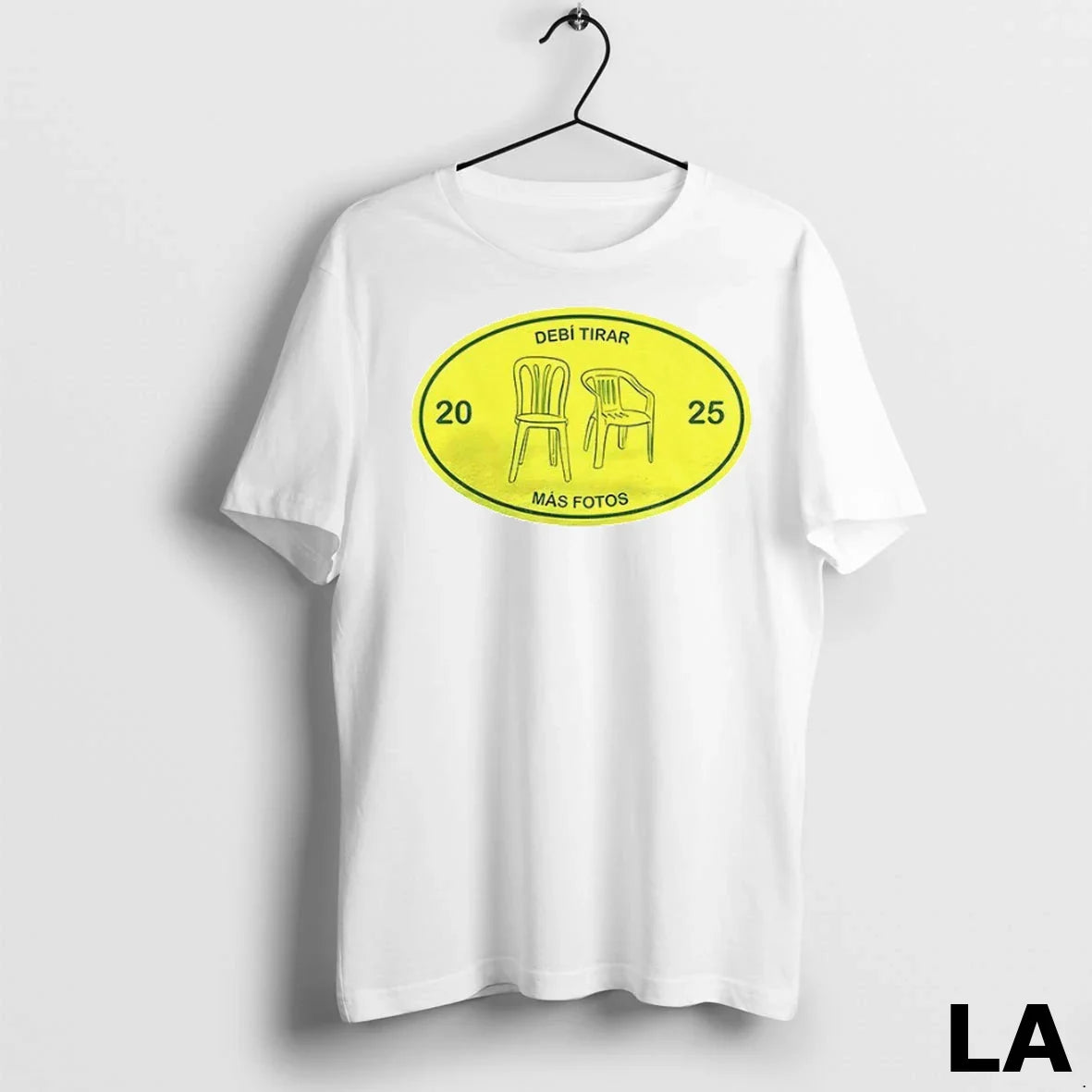Original Bad Bunny Chair Debi Tirar Mas Fotos 2025 Long Sleeve Retro