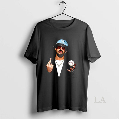 Original Bad Bunny Middle Fingers Super Bowl Lix Long Sleeve