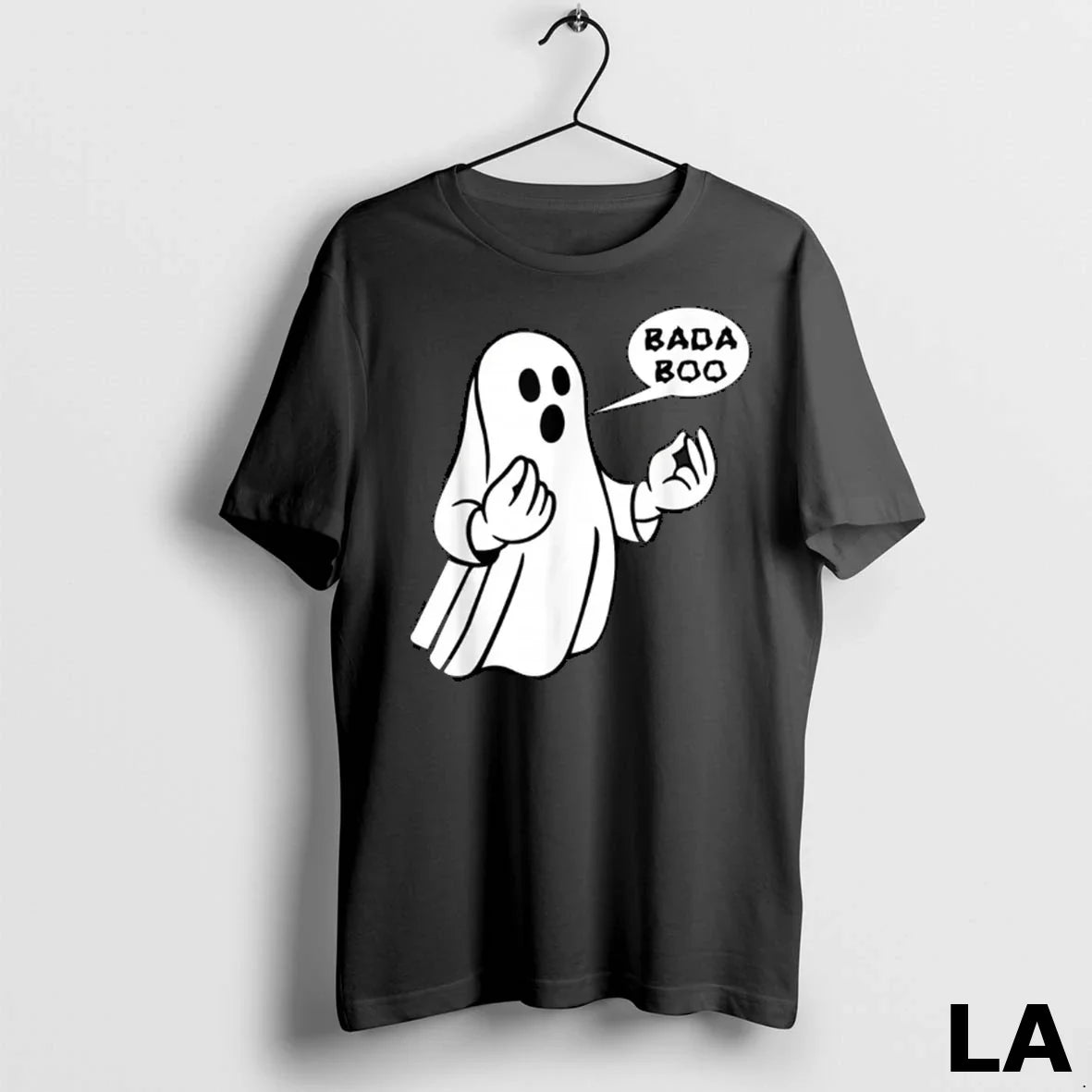 Original Bada Boo Italian Ghost Halloween TShirt Elegant Collection