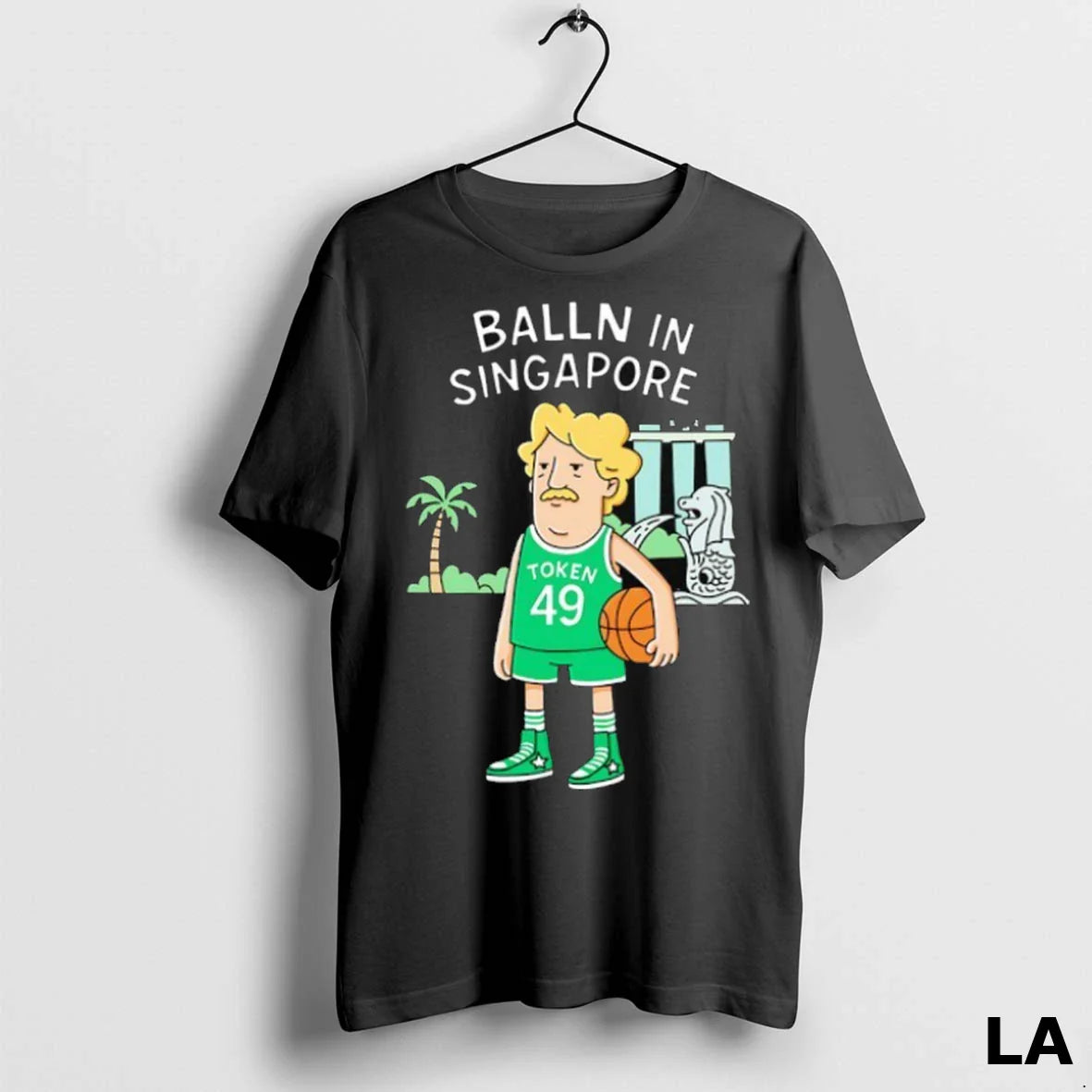 Original Balln Singapore Token Basketball Sweatshirt Designer Merch