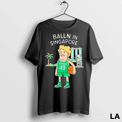 Original Balln Singapore Token Basketball Sweatshirt Designer Merch