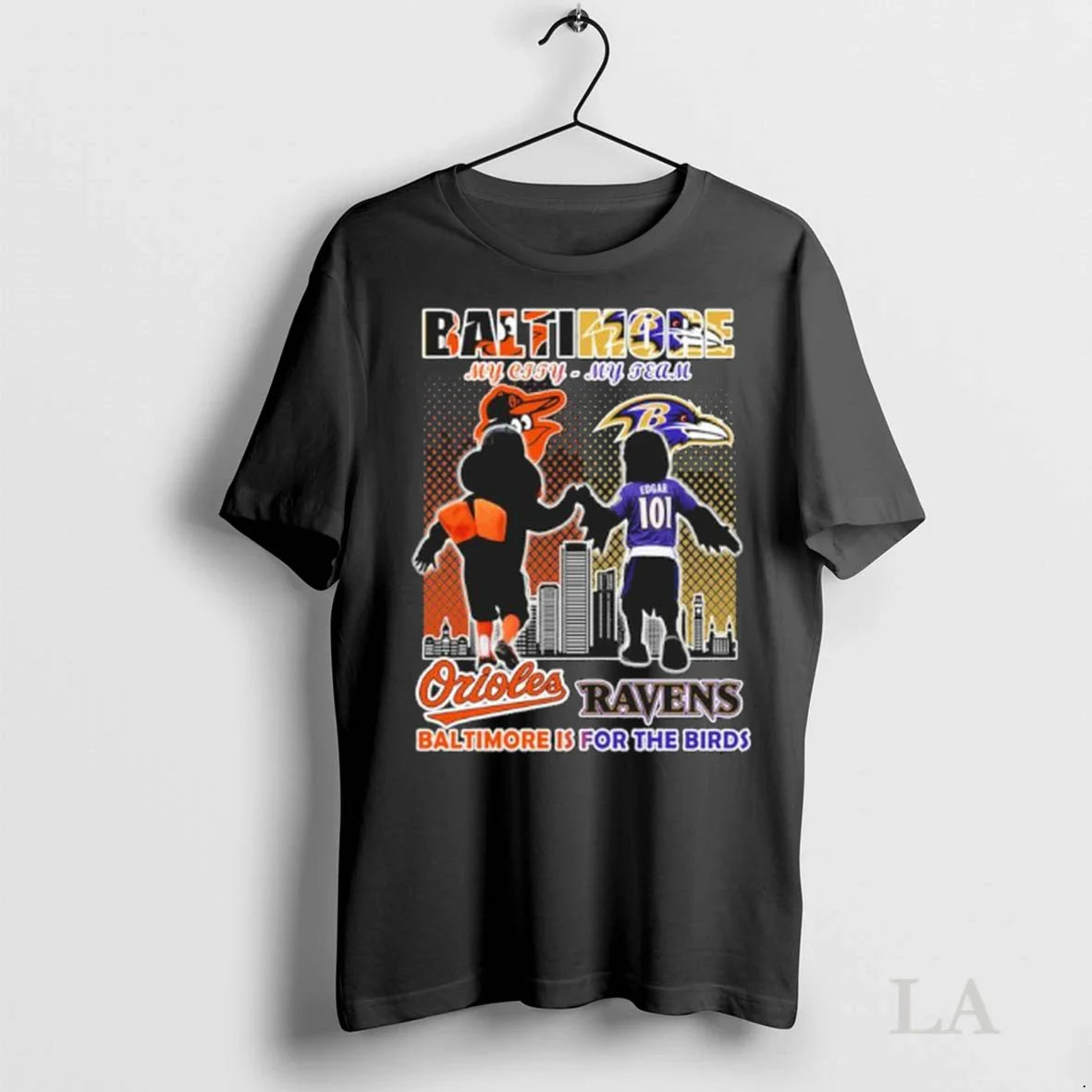 Original Baltimore My City My Team Orioles And Ravens Is Birds