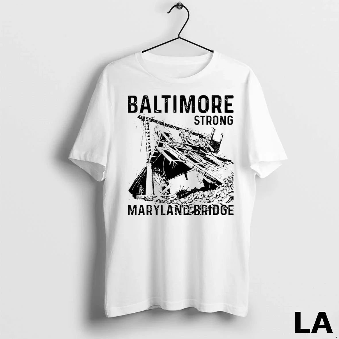 Original Baltimore Strong Maryland Bridge Draw TShirt Authentic Design