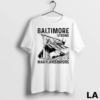 Original Baltimore Strong Maryland Bridge Draw TShirt Authentic Design