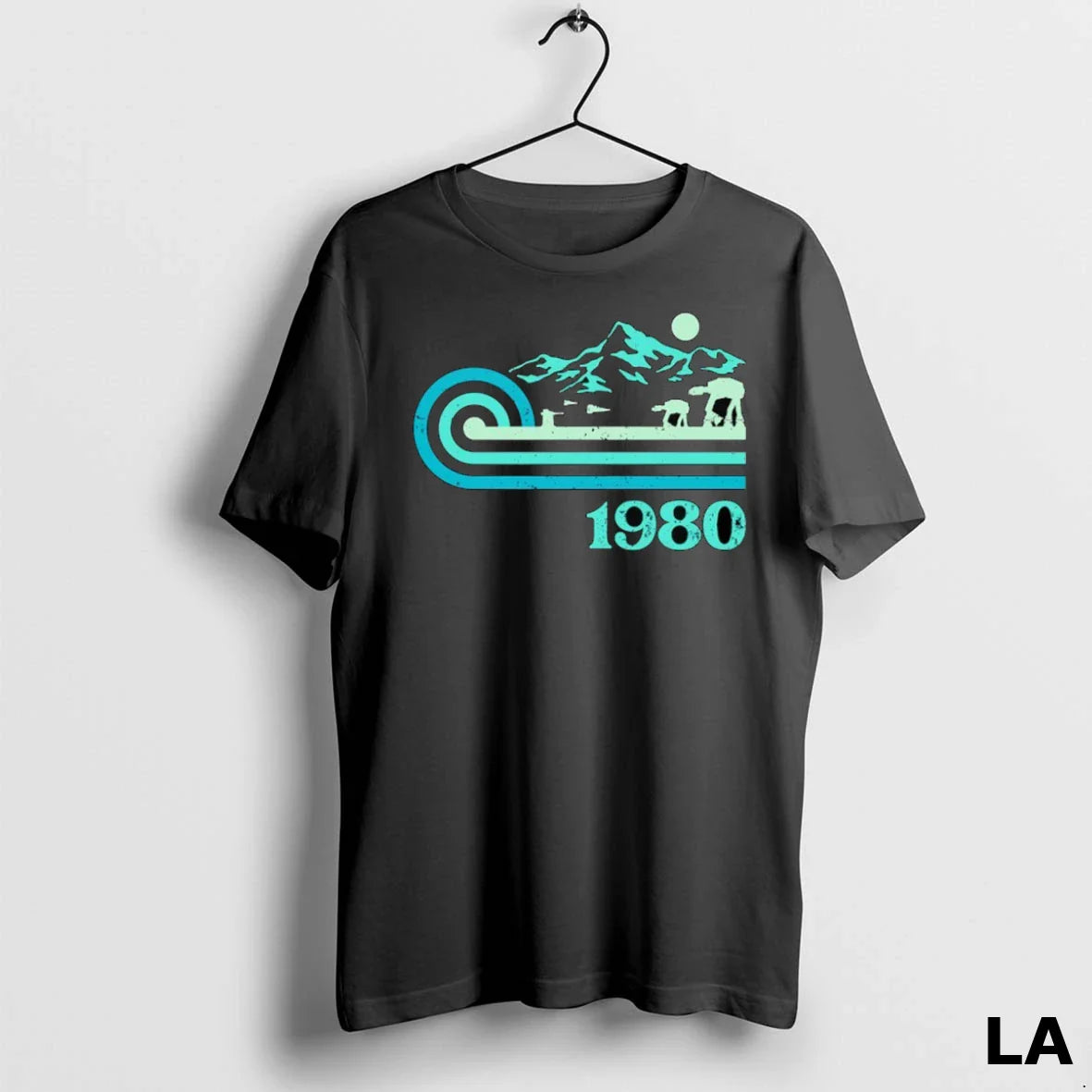 Original Base Inspired Hoth 1980 Tee Designer Fashion