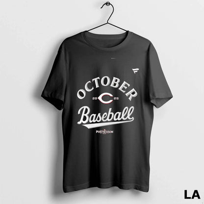 Original Baseball October Cincinnati Reds 2025 Mlb Postseason Tank