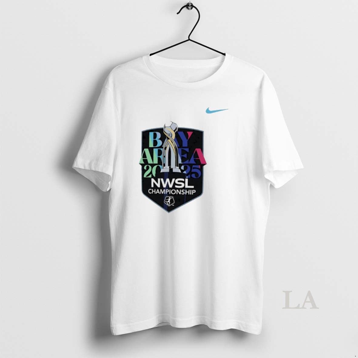 Original Bay Area Nwsl 2025 Championship Tee Modern Merch