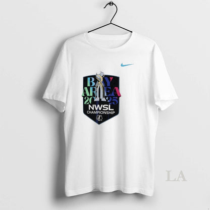 Original Bay Area Nwsl 2025 Championship Tee Modern Merch