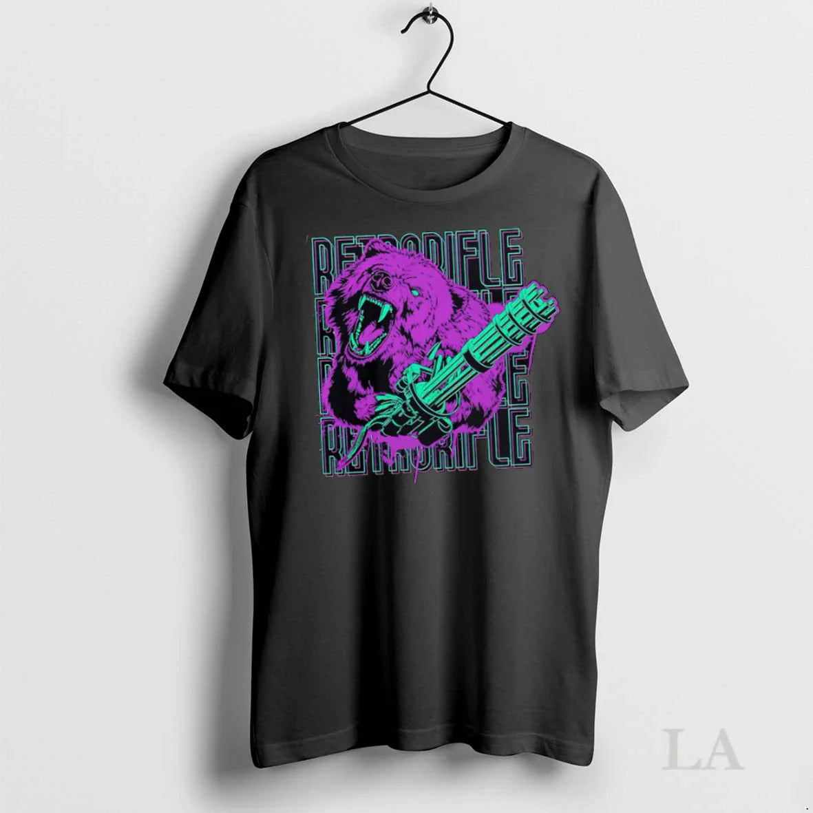 Original Bear Arms Gun Repeat Rifle Tee Exclusive Design