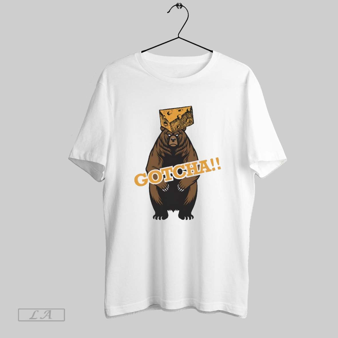 Original Bear Cheese Head Gotcha Green Bay Packers Long Sleeve