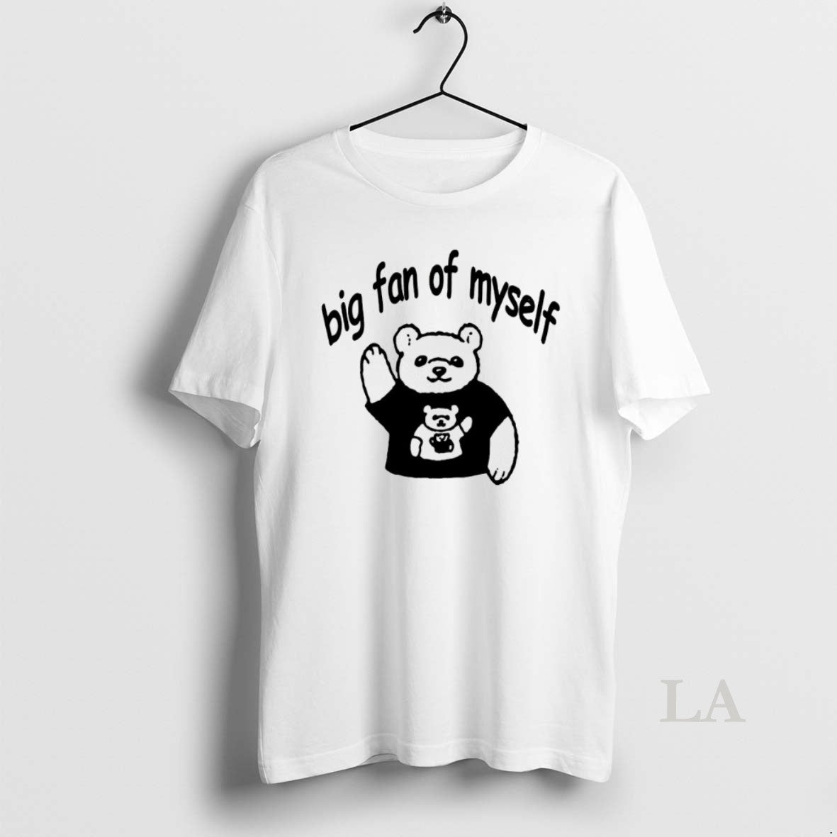 Original Bear Big Myself Shirt Retro Fashion